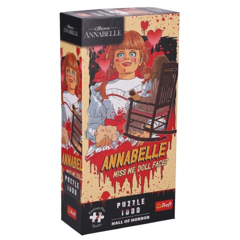 Puzzle 1000 elementów Hall Of Horror Annabell TREFL 12112 TR