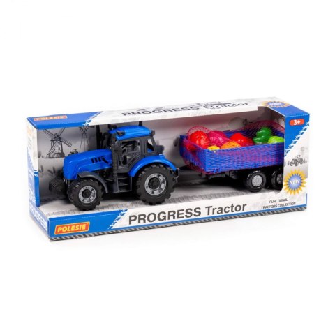 Traktor z akcesoriami Progress POLESIE 02291WADP