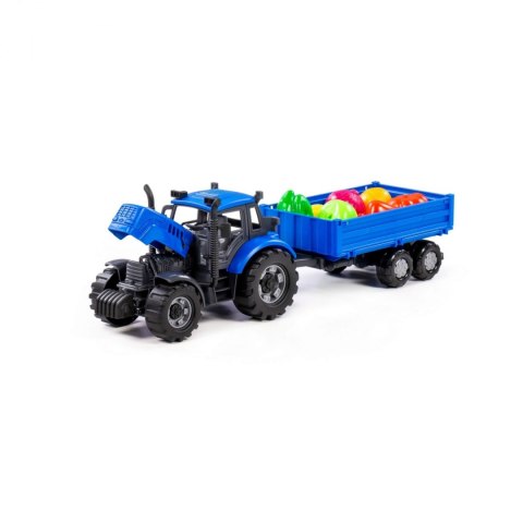 Traktor z akcesoriami Progress POLESIE 02291WADP