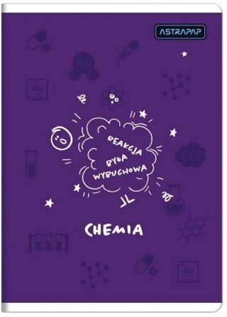 Zeszyt A5/60k kratka Chemia A 10 ASTRA 102025002