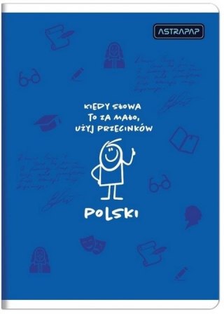Zeszyt A5/60k linia J. Polski A 10 ASTRA 102025008