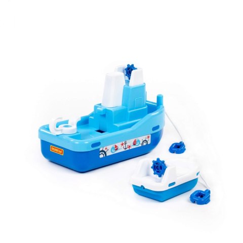 Zabawka Wodna Holownik z akcesoriami niebieska POLESIE 61175WADEP