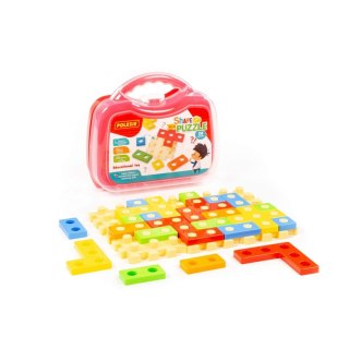Zabawka edukacyjna Ułóż Puzzle 28 elementów walizka POLESIE 94766WADP