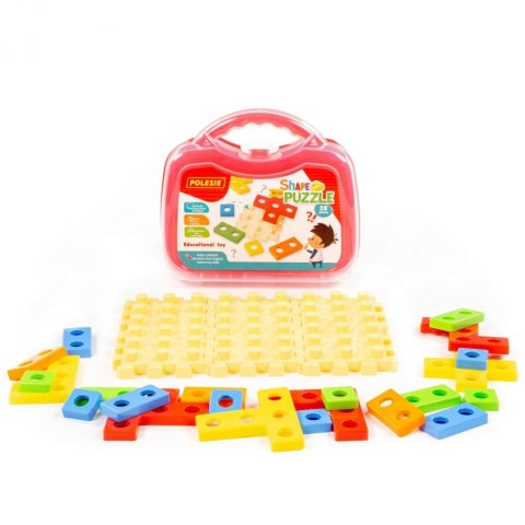 Zabawka edukacyjna Ułóż Puzzle 28 elementów walizka POLESIE 94766WADP