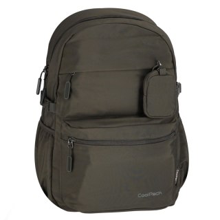 Plecak 45x29x15 cm 1 zamek 4 kieszenie Fin Olive CoolPack PATIO F157001