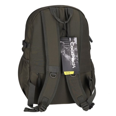 Plecak 45x29x15 cm 1 zamek 4 kieszenie Fin Olive CoolPack PATIO F157001