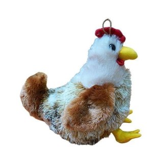 Pluszak Kura 24 cm z głosem jasna DEEF VIC04239