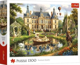 Puzzle 1500 elementów Pałac nad wodą TREFL 26219 TR