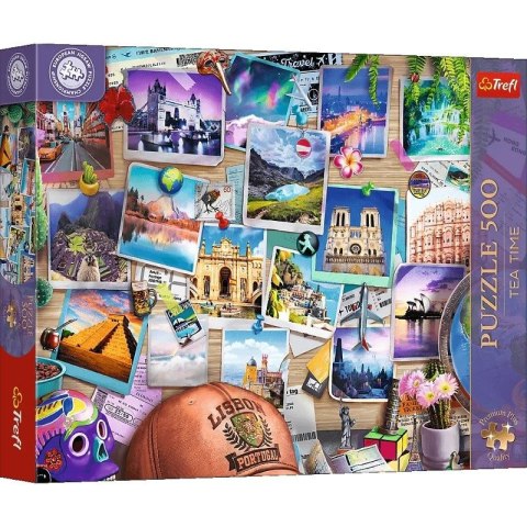 Puzzle 500 elementów Premium Plus Wspomnienia TREFL 37616 TR