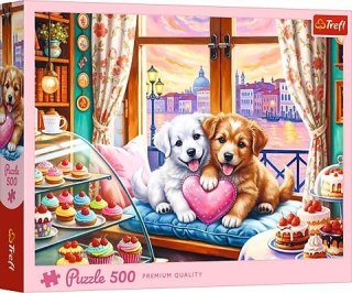 Puzzle 500 elementów Sczenięca Miłość TREFL 37554 TR