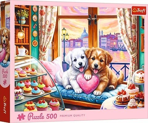 Puzzle 500 elementów Sczenięca Miłość TREFL 37554 TR