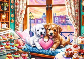 Puzzle 500 elementów Sczenięca Miłość TREFL 37554 TR