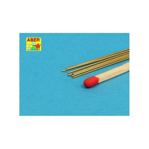 Aber BR 05 Pręty mosiężne 0,5 mm 250 mmm x 8