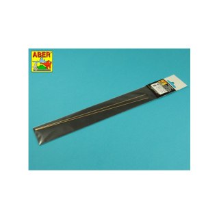 Aber KR-15 Kwadratowe prety mosiężne 1,5mm długość 245mmx2