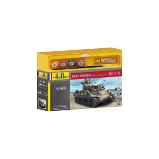 Heller 56892 Starter Set - M4 Sherman D-Day