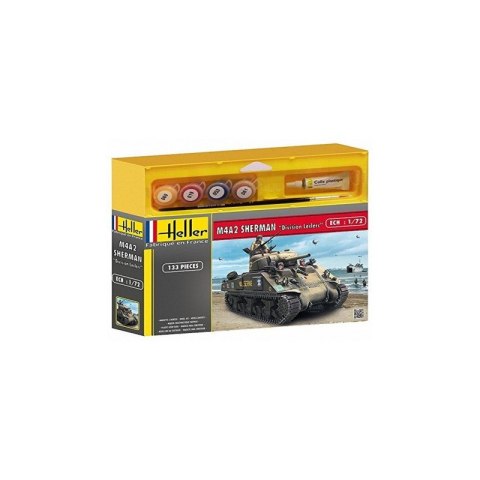 Heller 56892 Starter Set - M4 Sherman D-Day