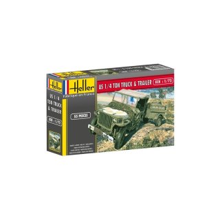 Heller 79997 Willys Jeep 1/72 S.30