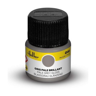 Heller Acrylic Paint 040 Pale Grey Gloss 12 ml