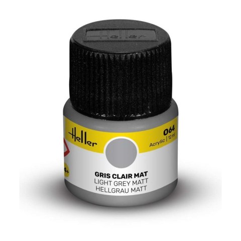 Heller Acrylic Paint 064 Light Grey Matt 12 ml