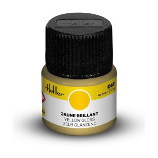 Heller Acrylic Paint 069 Yellow Gloss 12 ml