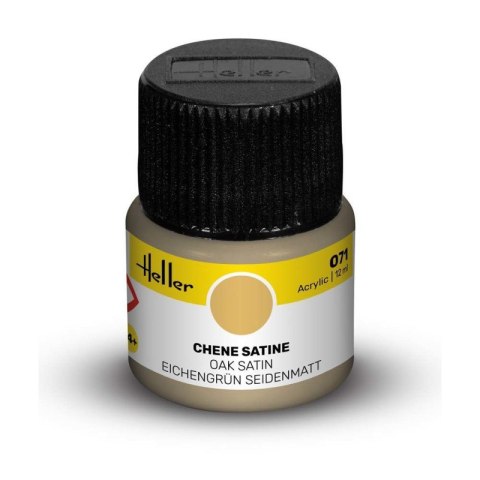 Heller Acrylic Paint 071 Oak Satin 12 ml