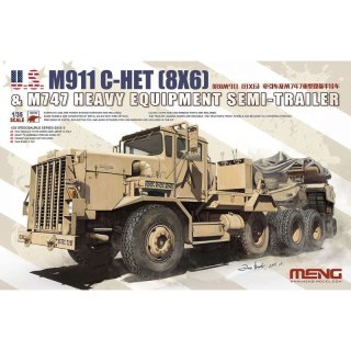 Meng SS-013 U.S. M911 C-HET(8x6)& M747 Heavy Equ.