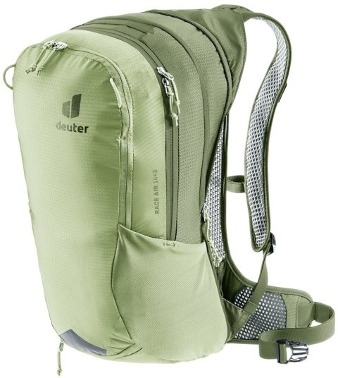 Plecak rowerowy Deuter Race Air 14 + 3, mineral/glove