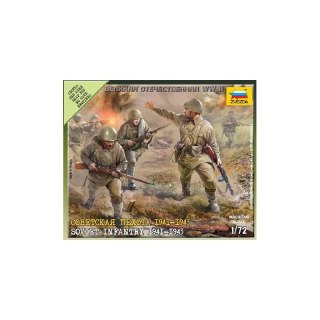 Zvezda 6103 Soviet Infantry 1941 1/72