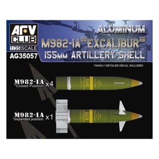AFV Club AG35057 Aluminum M982-1A "Excalibur" 155 mm Artillery Shell