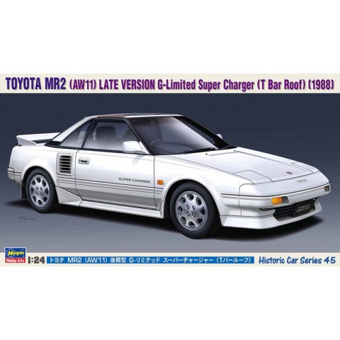 Hasegawa HC45-21145 Toyota MR2 (AW11) Late Version G-Limited Super Charger (T Bar Roof) (1988)