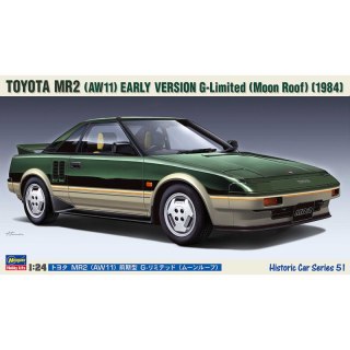 Hasegawa HC51-21151 Toyota MR2 (AW11) Early Version G-Limited (Moon Roof) (1984)