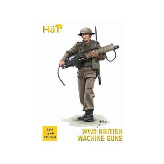 Hat 8228 WWII British MG Team