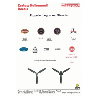 Techmod 32076 Oznakowanie Śmigieł