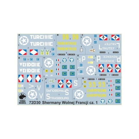 Toro 48D19 1/48 Shermany Wolnej Francji cz.1