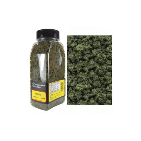 Woodland WFC1644 ZAROŚLA - Olive Green Bushes (SHAKER 1.05d