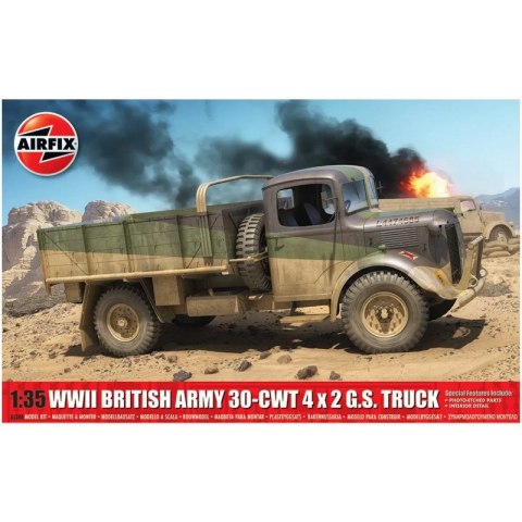 Airfix 01380 WWII British Army 30-CWT 4 x 2 G.S. Truck
