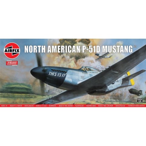 Airfix 14001V North American P-51D Mustang - 1/24