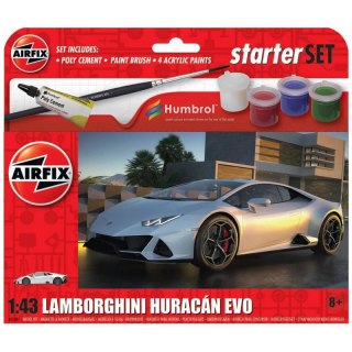 Airfix 55007 Starter Set - Lamborghini Huracán EVO - 1/43