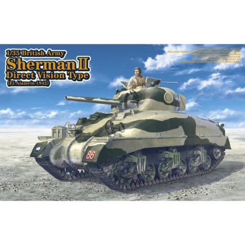 Asuka 35-014 British Army Sherman II Direct Vision Type