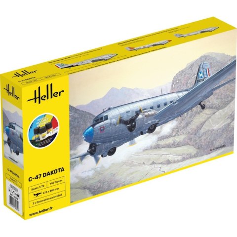 Heller 35372 Starter Kit - C-47 Dakota