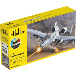 Heller 56912 Starter Kit - A-10 Thunderbolt II 1/144