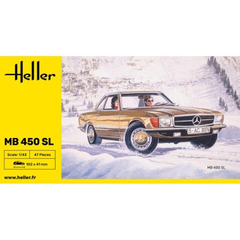 Heller 80171 MB 450 SL 1/43