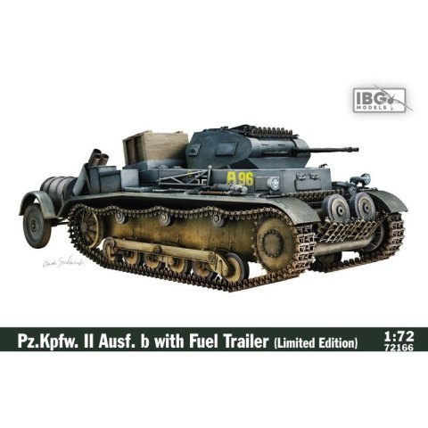 IBG 72166 Pz.Kpfw. II Ausf. b with Fuel Trailer (Limited Edition)
