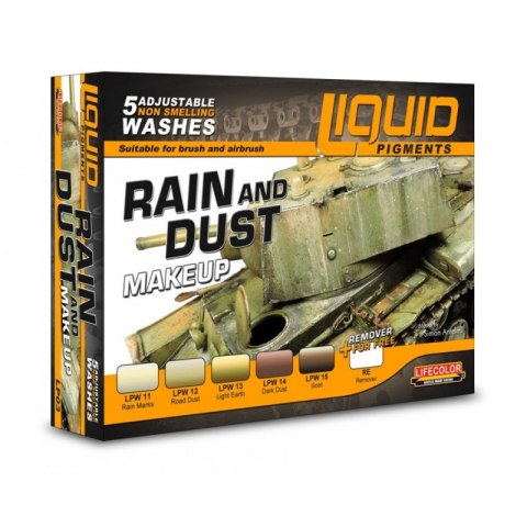 Lifecolor Complements LIFLP03 Dust & Rain Makeup