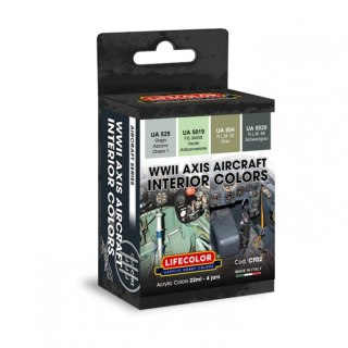 Lifecolor Sets LIFCF02 WWII Axis Aircraft Interior Colors