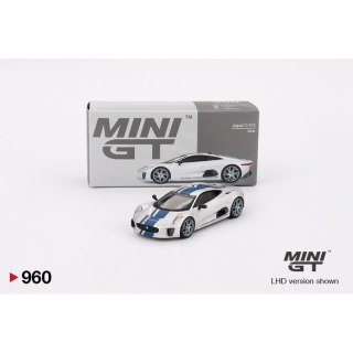 MINI GT 00960-L JAGUAR C-X75 SILVER 2010 ( MGT00960-L )