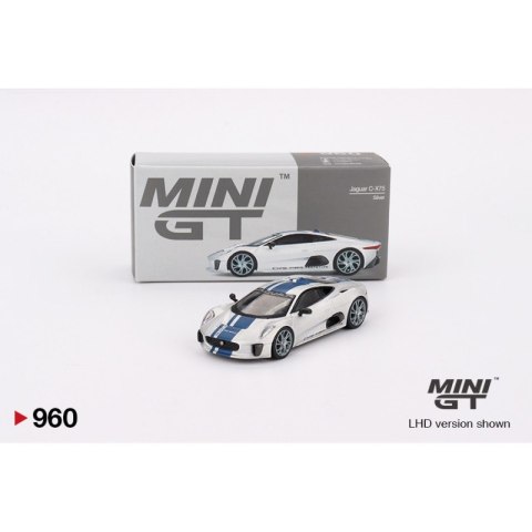 MINI GT 00960-L JAGUAR C-X75 SILVER 2010 ( MGT00960-L )