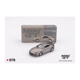 MINI GT 00978 TOYOTA SUPRA Mk4 (A80) VeilSide Combat V-II 2011 Combat Grey 1/64