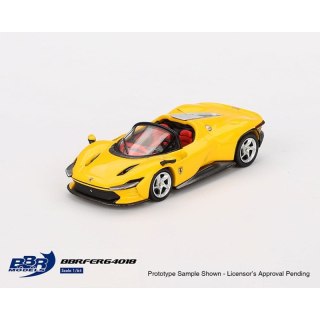 MINI GT BBR MODELS 64018 FERRARI DAYTONA SP3 2022 Giallo Modena ( BBRFER64018 )