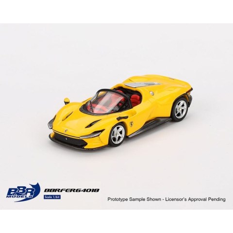 MINI GT BBR MODELS 64018 FERRARI DAYTONA SP3 2022 Giallo Modena ( BBRFER64018 )
